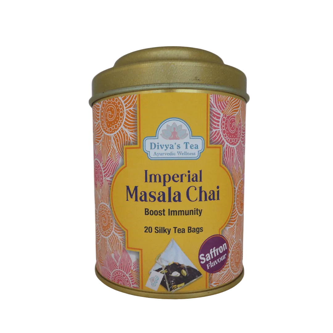 Imperial Saffron Masala Chai | Mezcla Premium de Especias