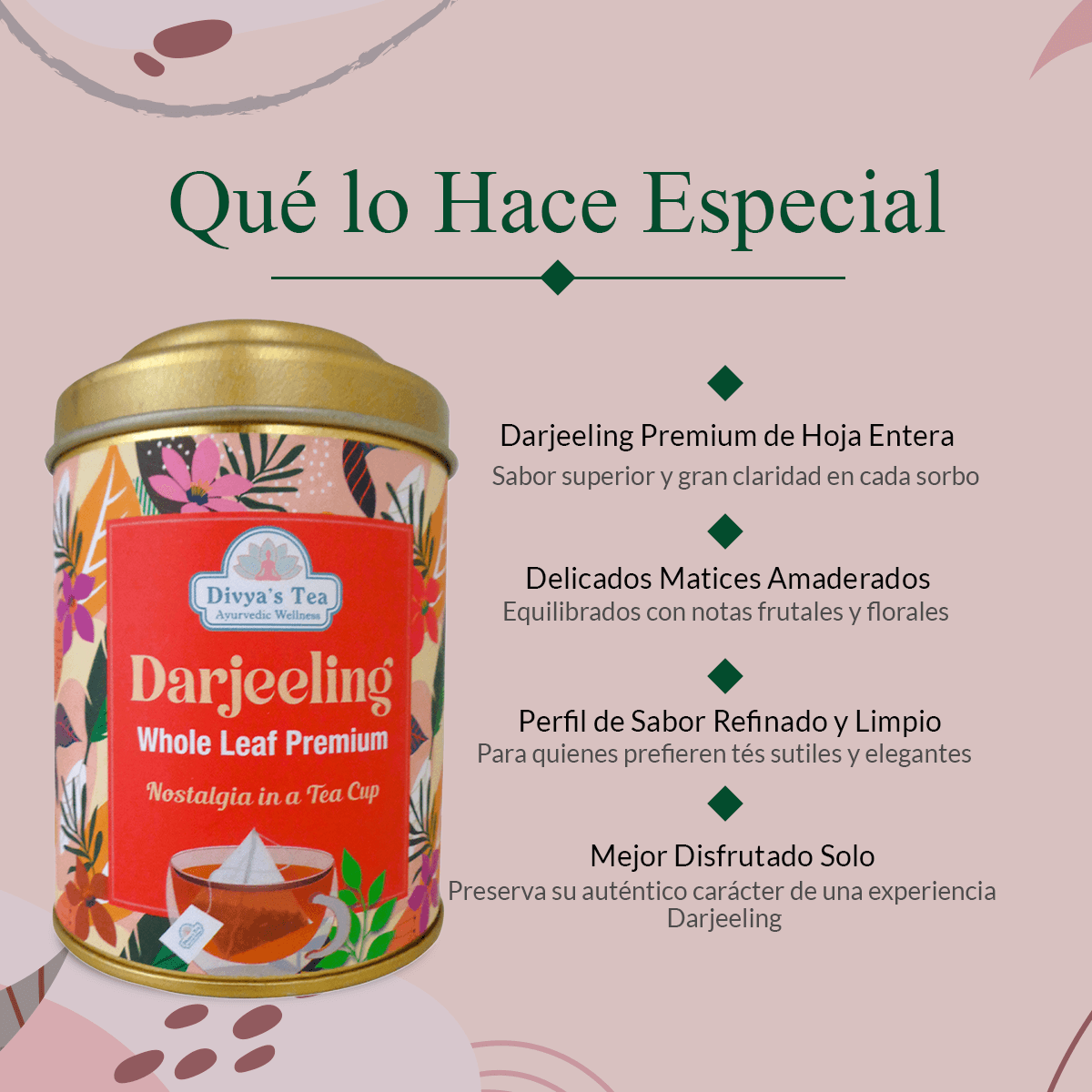 Darjeeling Whole Leaf Tea | Cosecha Premium del Himalaya