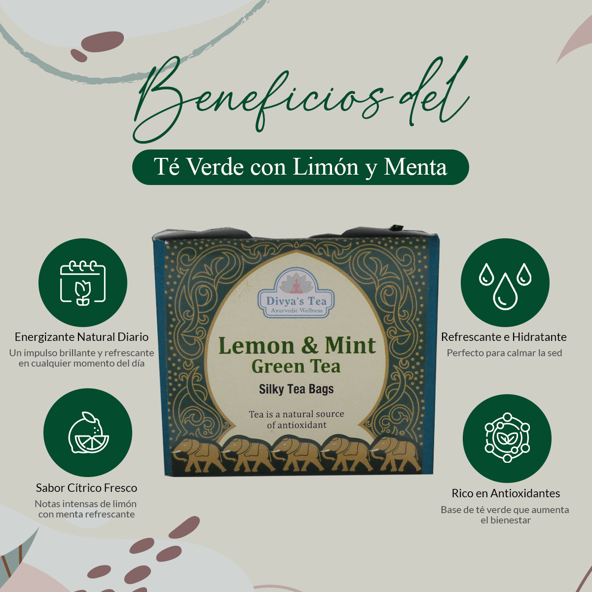 Lemon & Mint Green Tea