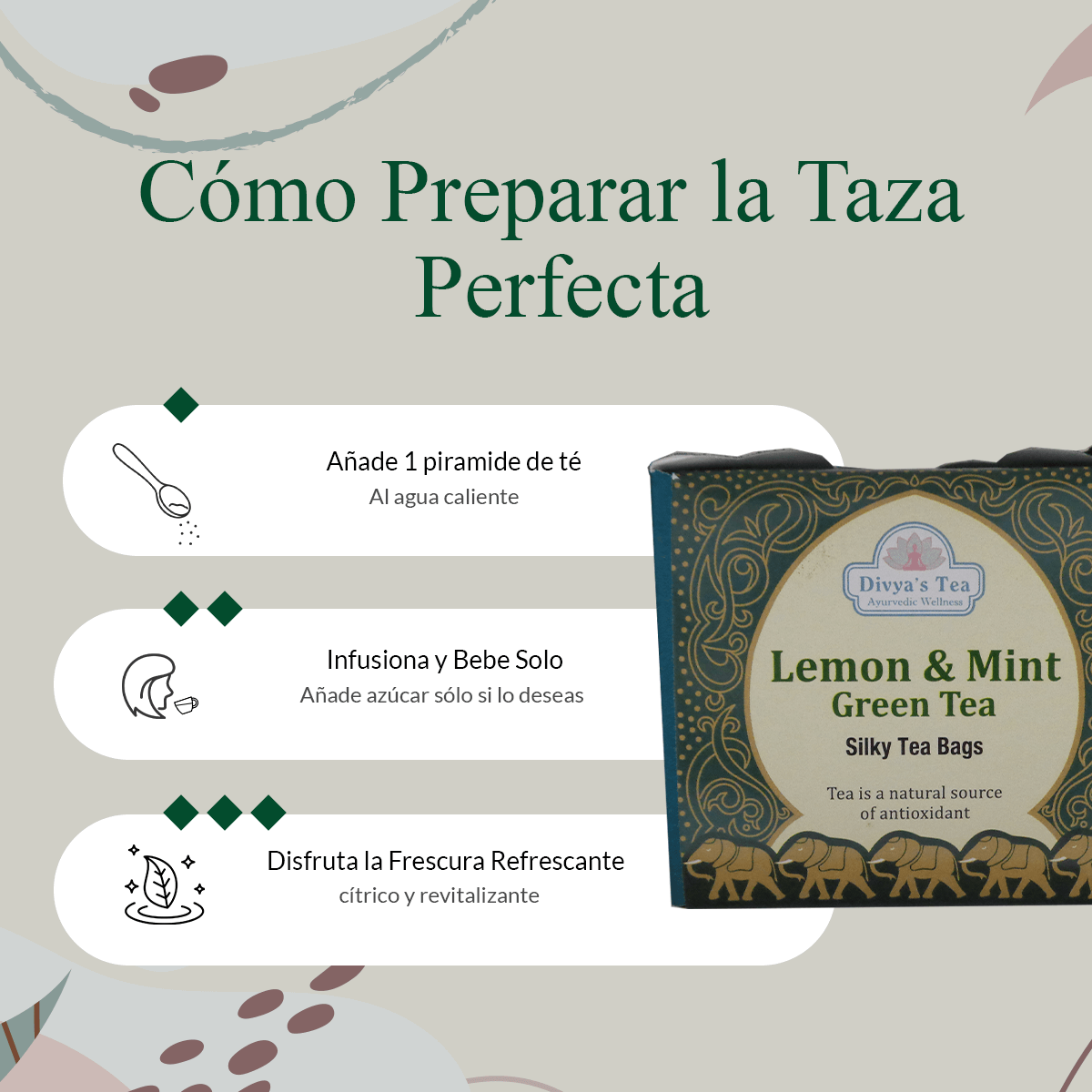 Lemon & Mint Green Tea