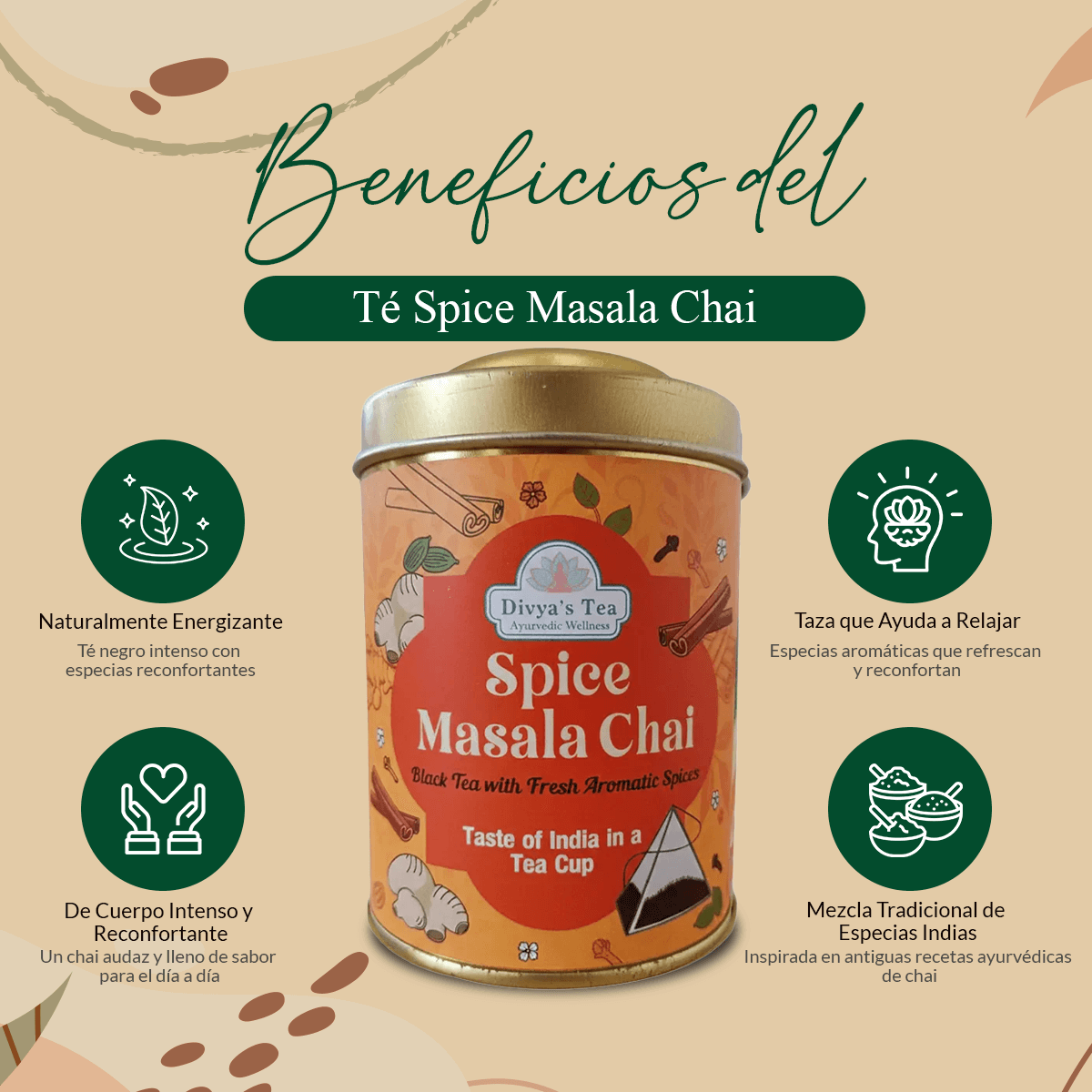 Spice Masala Chai | Mezcla Aromática Tradicional