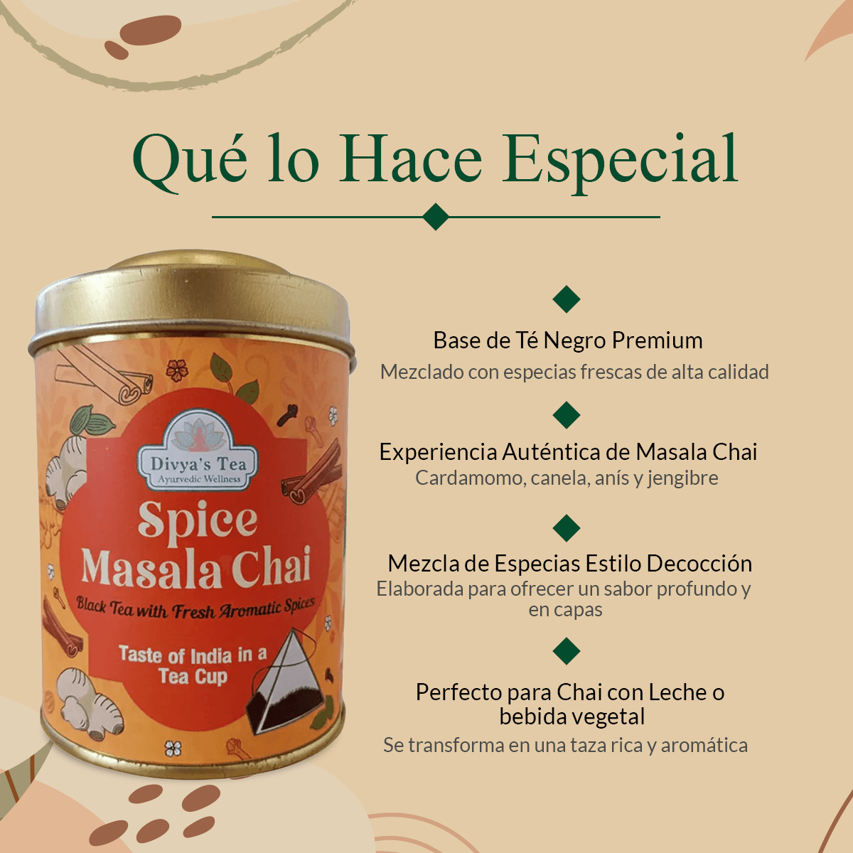 Spice Masala Chai | Mezcla Aromática Tradicional