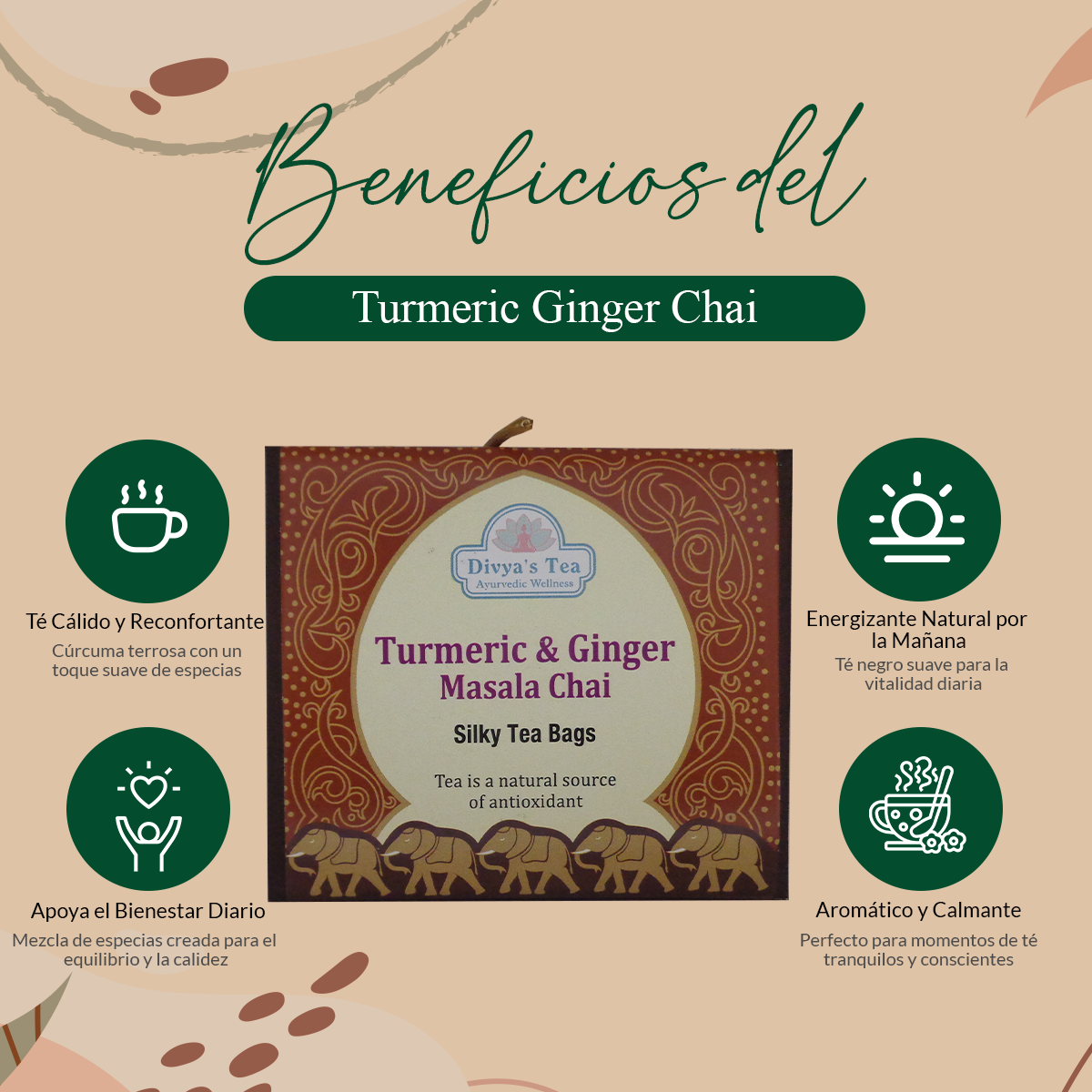 Turmeric & Ginger Masala Chai