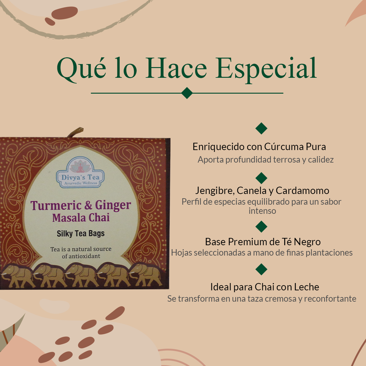 Turmeric & Ginger Masala Chai