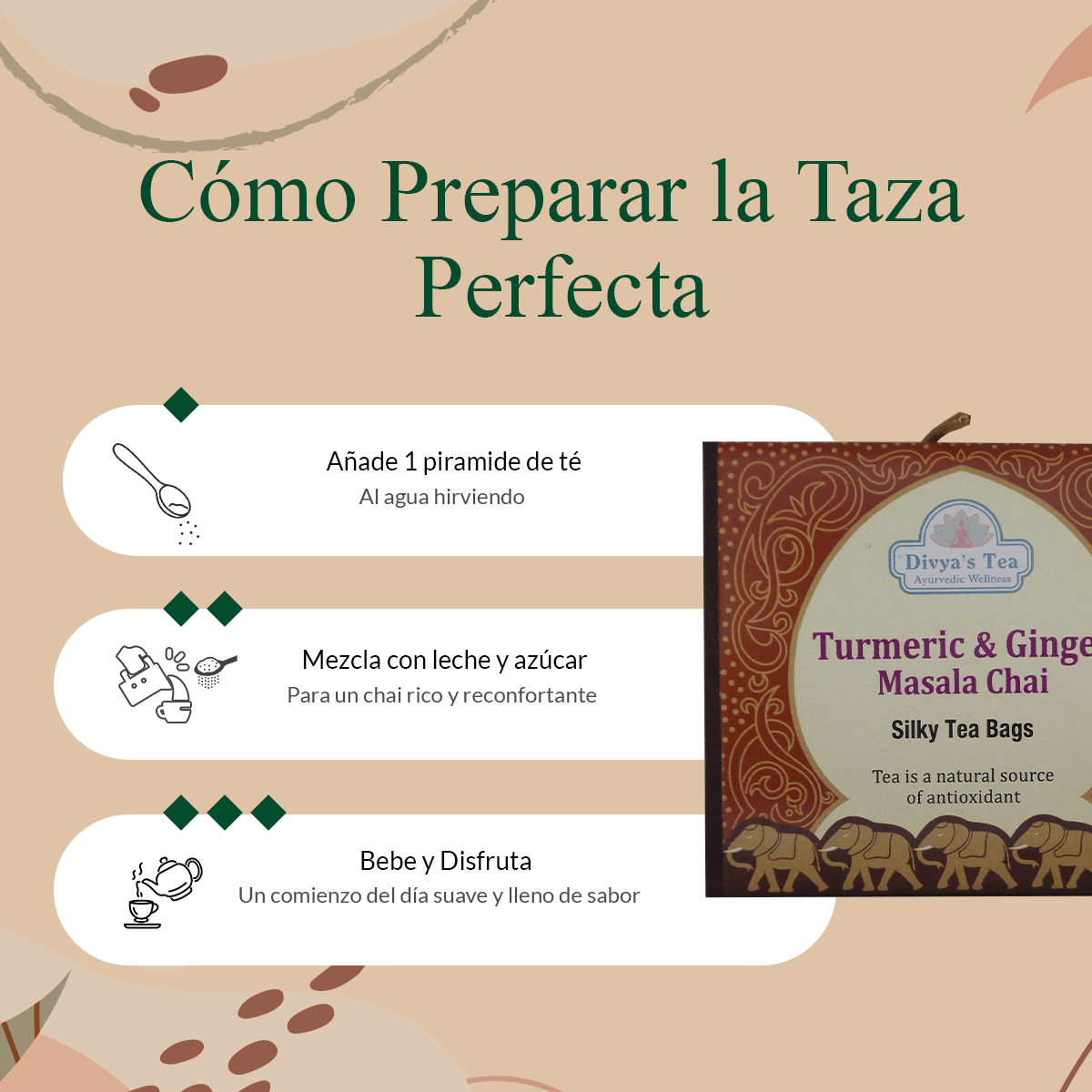 Turmeric & Ginger Masala Chai